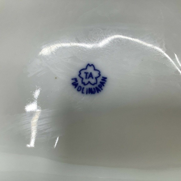 𝅺VINTAGE TA Japan‎ Cherub Fruit Porcelain Compote Dish - Picture 8 of 8